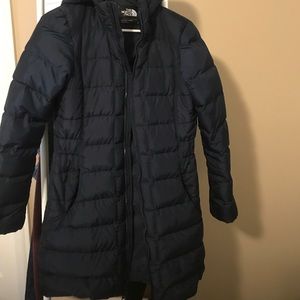 The North Face Gotham Parka in dark navy blue